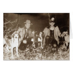 Coon Hunting Greeting Card