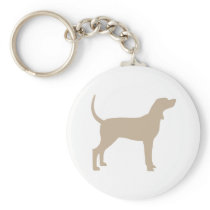 Coonhound Silhouette (tan)