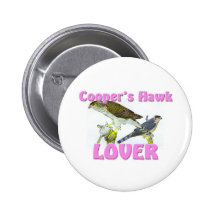 Cooper's Hawk Lover Pin