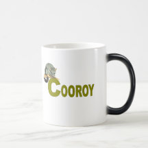 Cooroy Possum - Olive Green lettering Coffee Mug