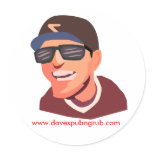 Coors Light guy stickers
