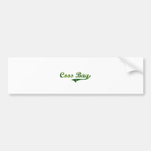 Coos Bay Oregon City Classic Bumper Sticker