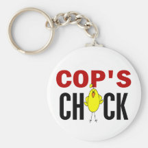 Cop’s  Chick Keychains