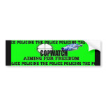 COP WATCH bumper stickers