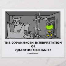Copanhagen Interpretation Of Quantum Mechanics Flyer