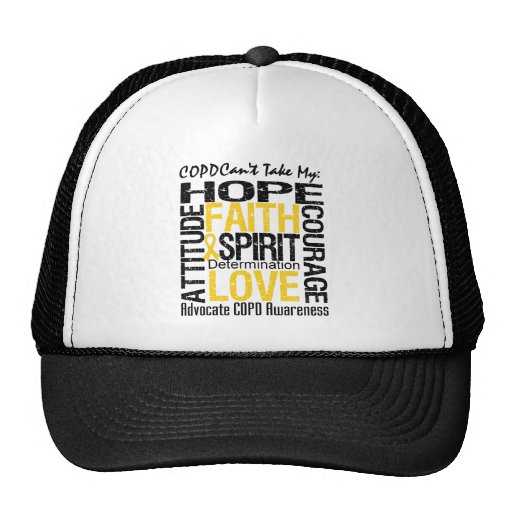 COPD Can't Take My Hope Trucker Hats