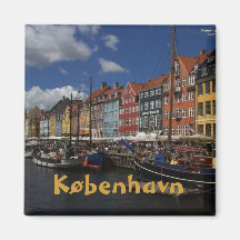 Copenhagen Fridge Magnet