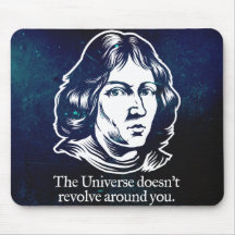 Copernicus Egocentrism Mouse Pads