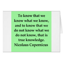 copernicus quote greeting cards