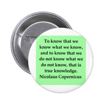 copernicus quote pinback buttons