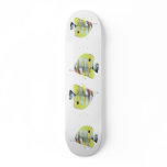 Copper-banded Butterfly Fish skateboards