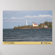 Copper Harbour Lighthouse - Copper Harbour, Michig Posters