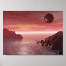 Copper Moon Print
