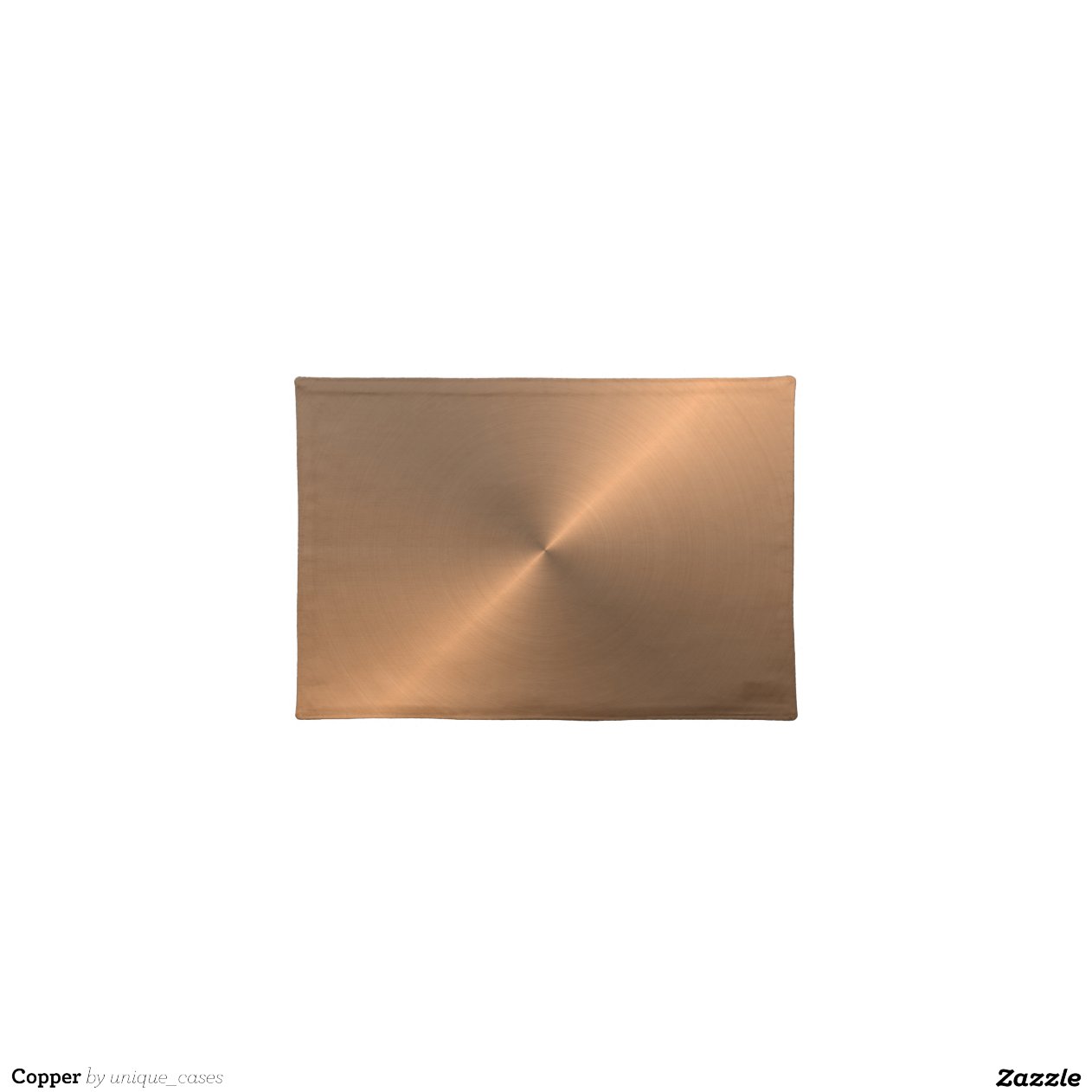 Copper Placemat Zazzle