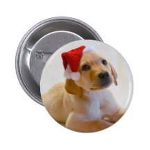 "Copper" says Merry Christmas! Pinback Buttons