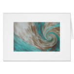 Copper Swirl Murano Detail Study Card