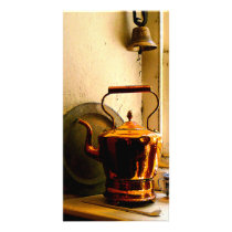 Copper Tea Kettle on Windowsill