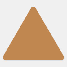 Copper Triangle Sticker