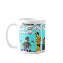 Cops and Bikers Coffee Mug