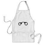 cops handcuffs aprons