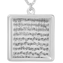 Copy of 'Partita in D Minor for Violin' Custom Jewelry