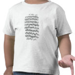 Copy of 'Partita in D Minor for Violin' Tshirts