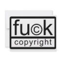 Copyleft Fuck Copyright invitations