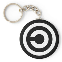 Copyleft - information wants to be free key chains