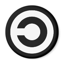 Copyleft - information wants to be free refrigerator magnets