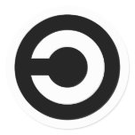 Copyleft - information wants to be free sticker