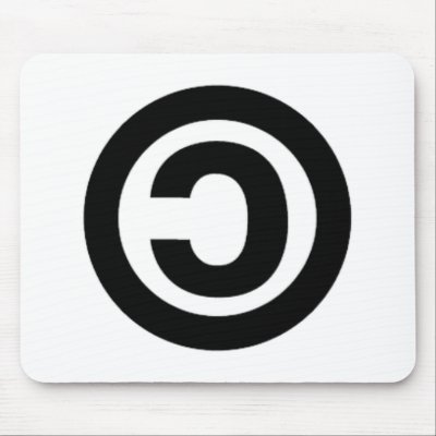 COPYLEFT MOUSE PAD by sparknet