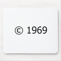 Copyright 1969 mouse mats
