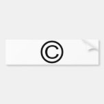 Copytighted stuff - funny bumper stickers