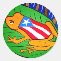 Coqui-flag Sticker Small