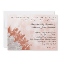 Coral and White Reef Personalised Invites