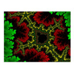 Coral Collage Postcard