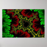 Coral Collage Poster