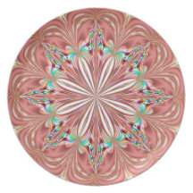 Coral Drape Plate