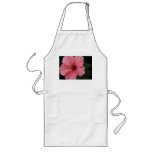 Coral Hibiscus aprons