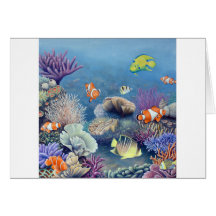 Coral Reef Card