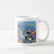 Coral Reef Coffee Mugs