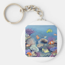 Coral Reef Keychain