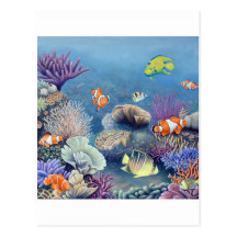Coral Reef Postcards