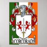 Corcoran Coat of Arms Print