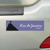 Corcovado - RJ - Brasil Bumper Sticker