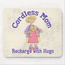 Cordless Mum mousepads