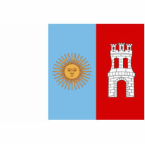 Cordoba, Argentina flag Acrylic Cut Out