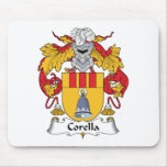 Corella Family Crest mousepads