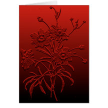 Coreopsis Blank Notecard