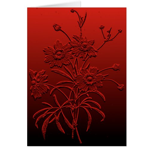 Coreopsis Blank Notecard